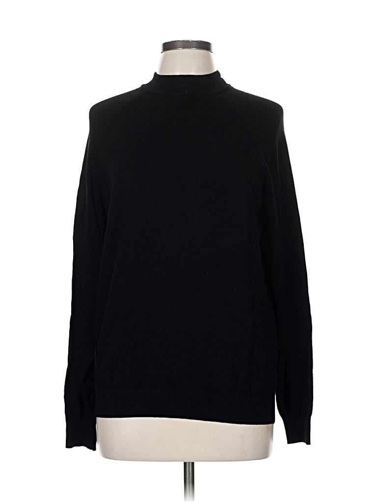 Pre-owned Zara Turtleneck Sweater In Black