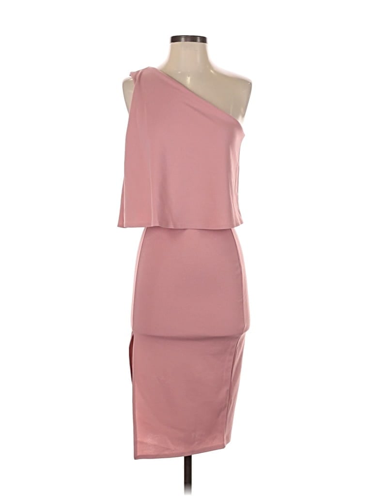 Missguided Cocktail Dress In Pink