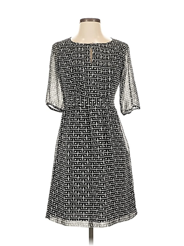 Pre-owned Ann Taylor Factory Casual Dress In Black