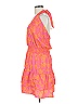 Unbranded Paisley Orange Cocktail Dress Size L - photo 5