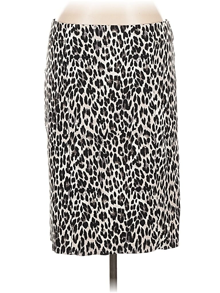 Pre-owned 89th & Madison Casual Skirt In Silver