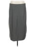 Ann Taylor LOFT Houndstooth Gray Casual Skirt Size L - photo 2