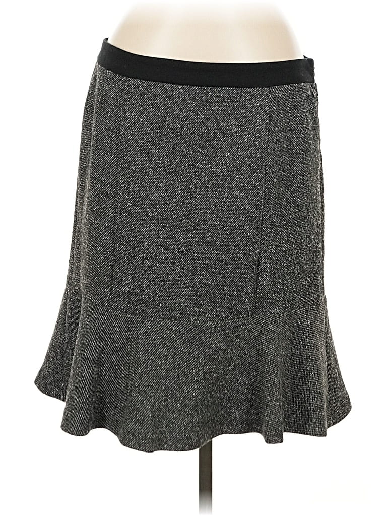 Pre-owned Liz Claiborne Casual Skirt In Gray