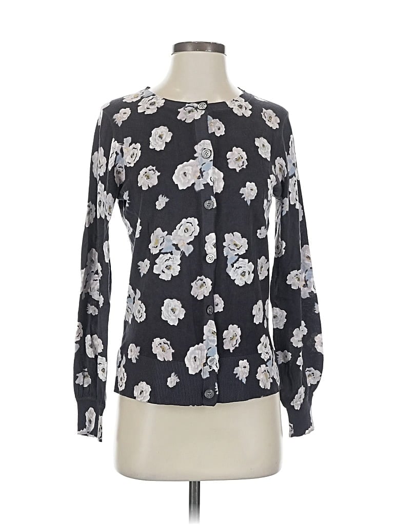 Pre-owned Ann Taylor Loft Long Sleeve Blouse In Black