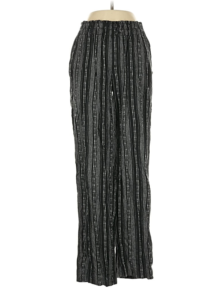 Pre-owned Briggs Linen Pants In Silver