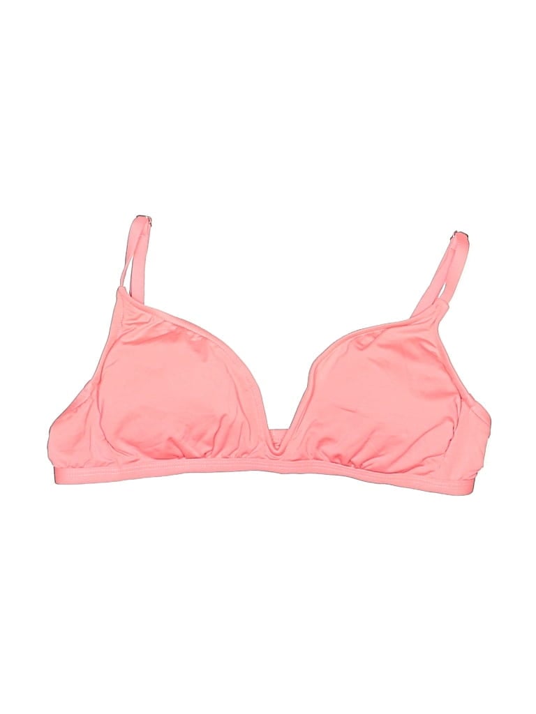 Pre-owned Shade & Shore Swimsuit Top Pink Swimwear