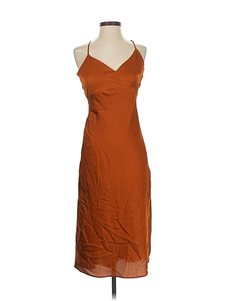 ABERCROMBIE & FITCH Pre-owned Cocktail Dress In Brown