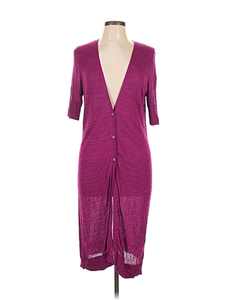 Pre-owned Torrid Cardigan Sweater In Purple