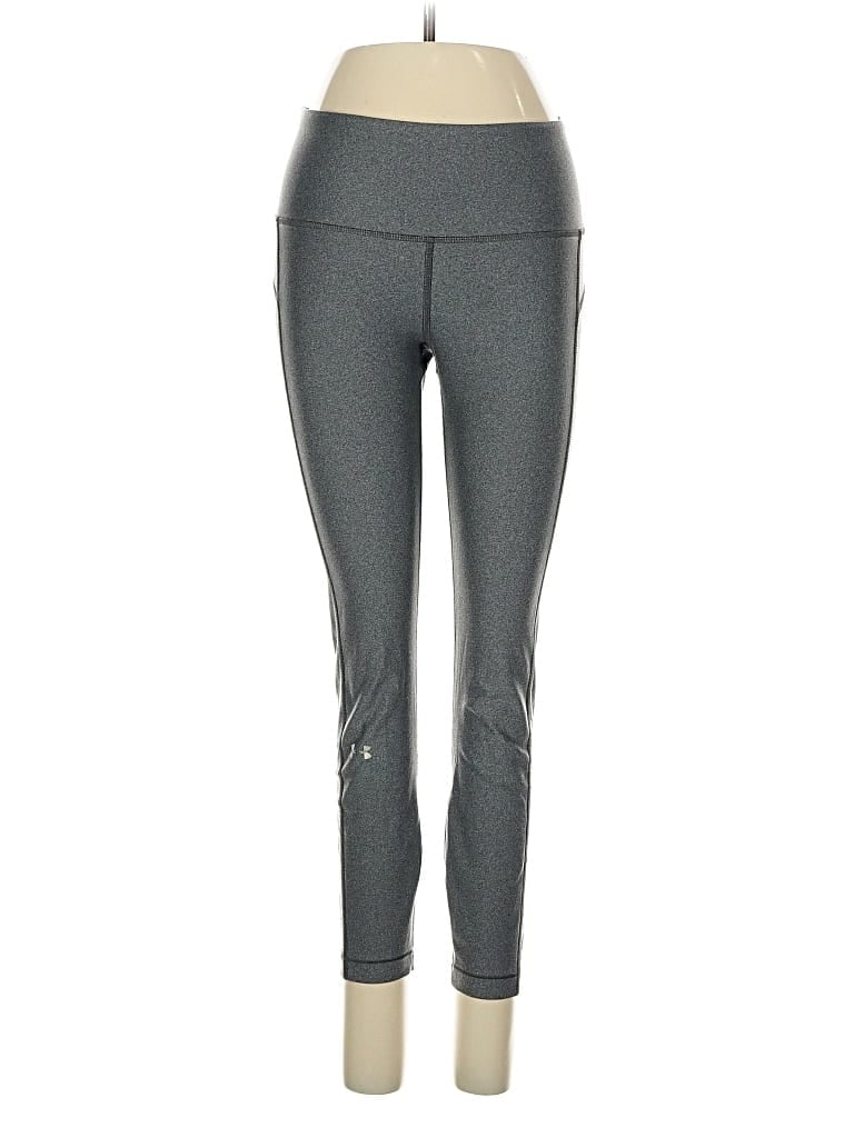 Pre-owned Under Armour Active Pants In Gray