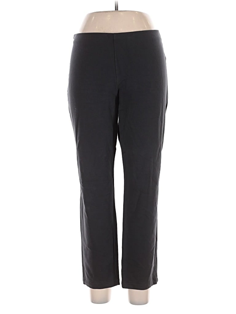 Pre-owned Eileen Fisher Active Pants In Black
