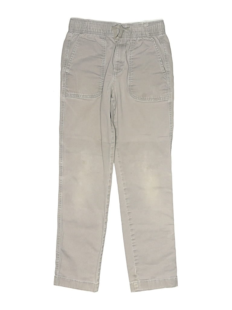 Pre-owned Crewcuts Kids' Cargo Pants In Gray