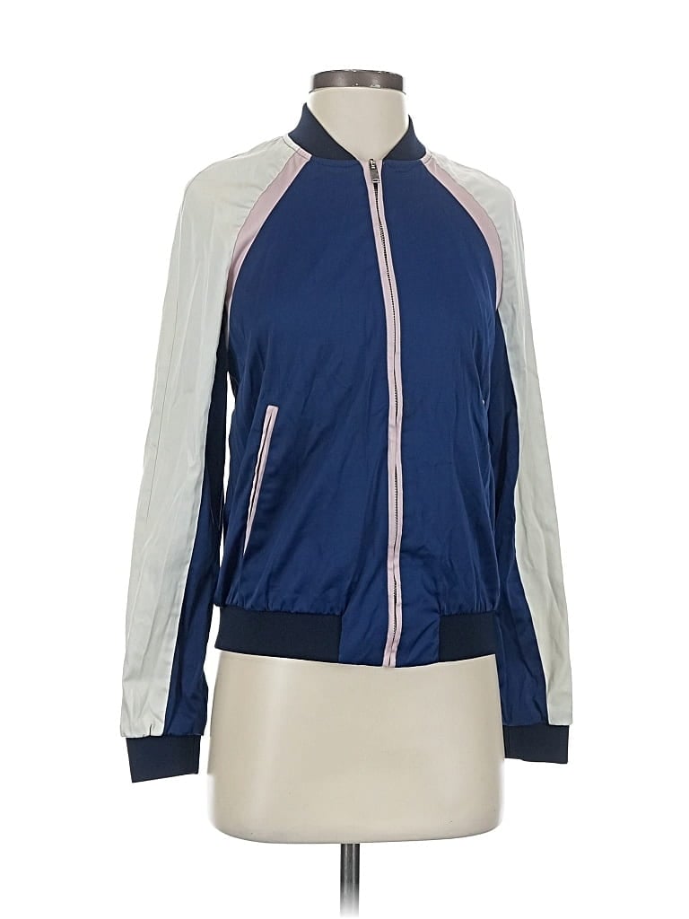 Click to view more detailed imagery on our partner's website Pre-owned Zara Track Jacket In Blue