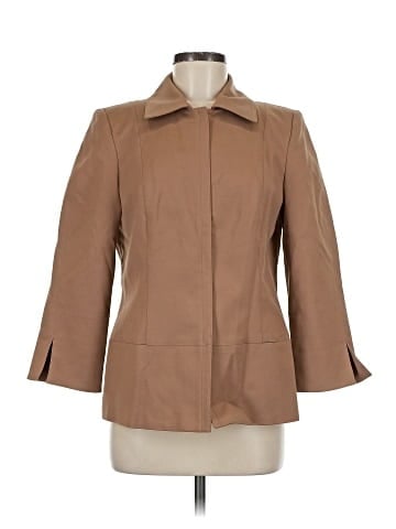 Linda Allard Ellen Tracy Coat (view 1)
