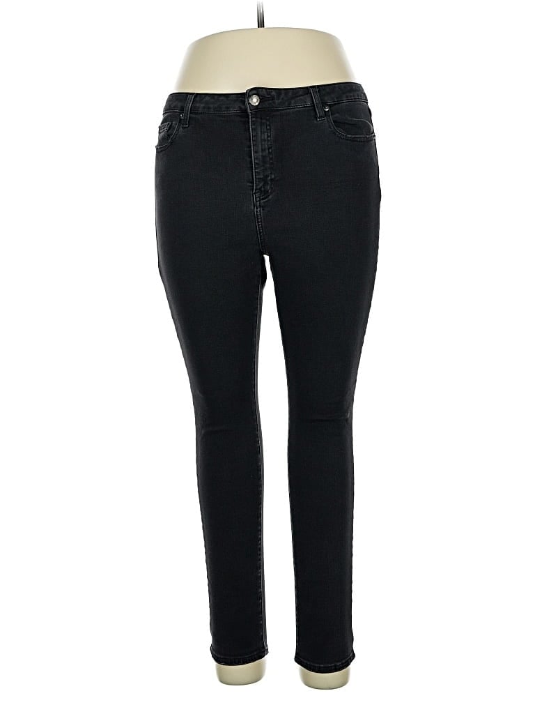 Pre-owned Pistola Jeggings In Black