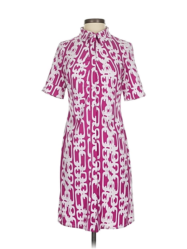 Pre-owned Msk Casual Dress In Pink