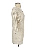 Express Metallic Ivory Pullover Sweater Size S - photo 4