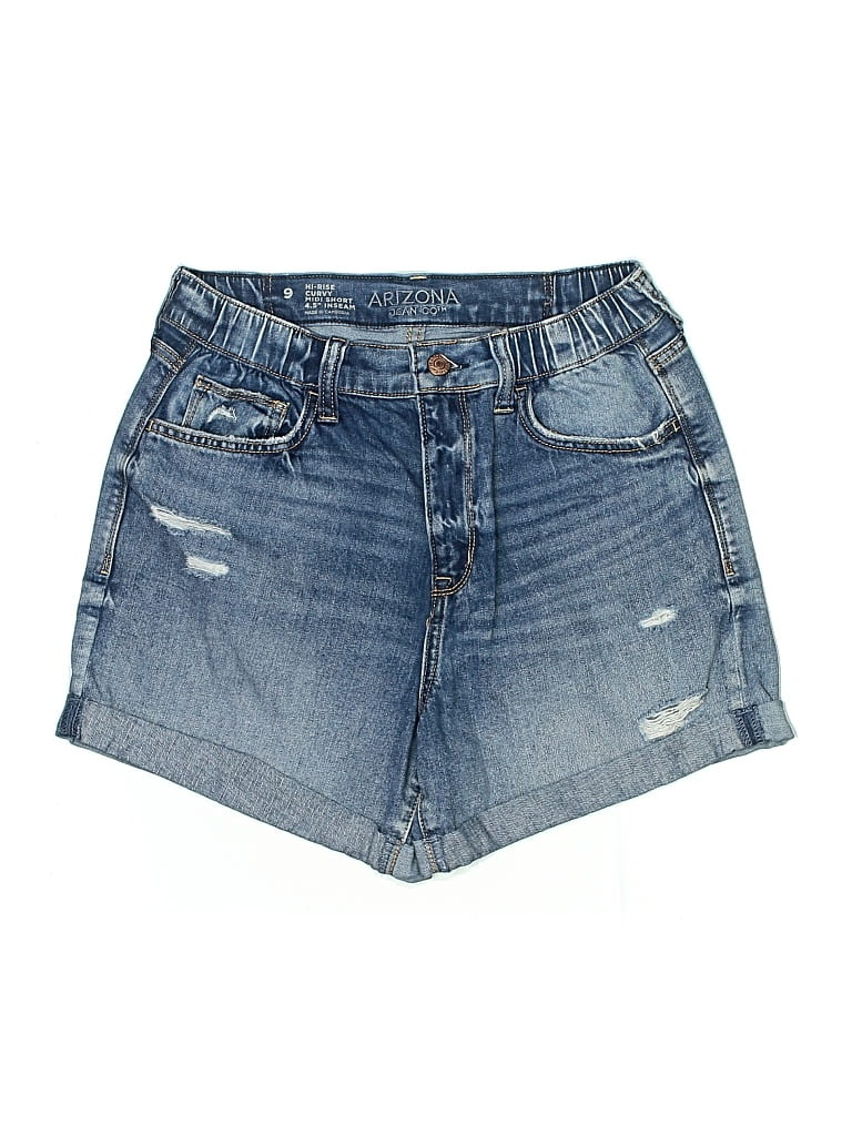 Pre-owned Unbranded Denim Shorts In Blue