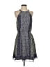 Joie 100% Polyester Paisley Blue Cocktail Dress Size S - photo 1