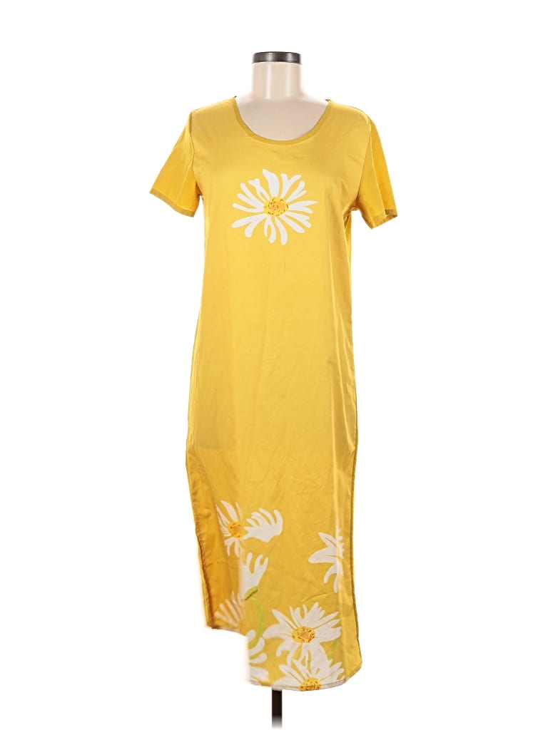 UNBRANDED Pre-owned Casual Dress In Yellow