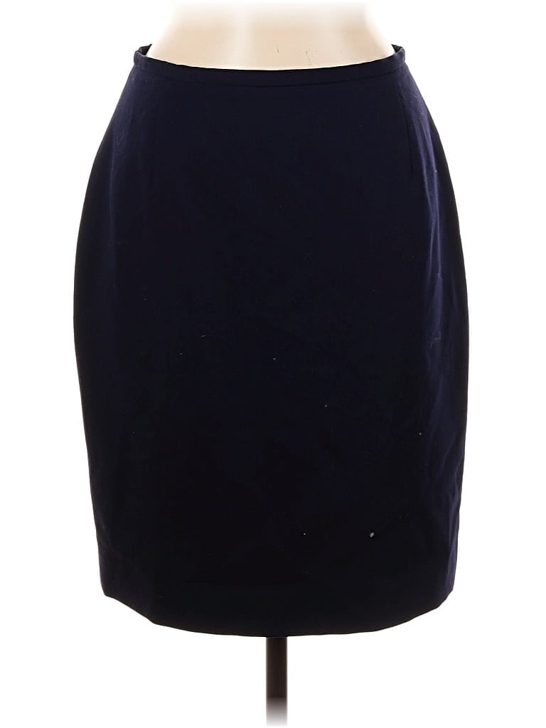 CLASSIQUES ENTIER Pre-owned Wool Skirt In Blue