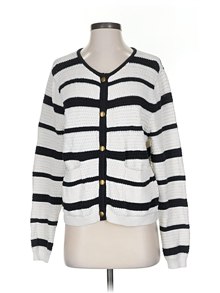 Pre-owned Universal Thread Cardigan Sweater In White