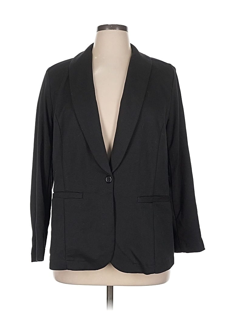 ELOQUII Pre-owned Blazer Jacket In Gray