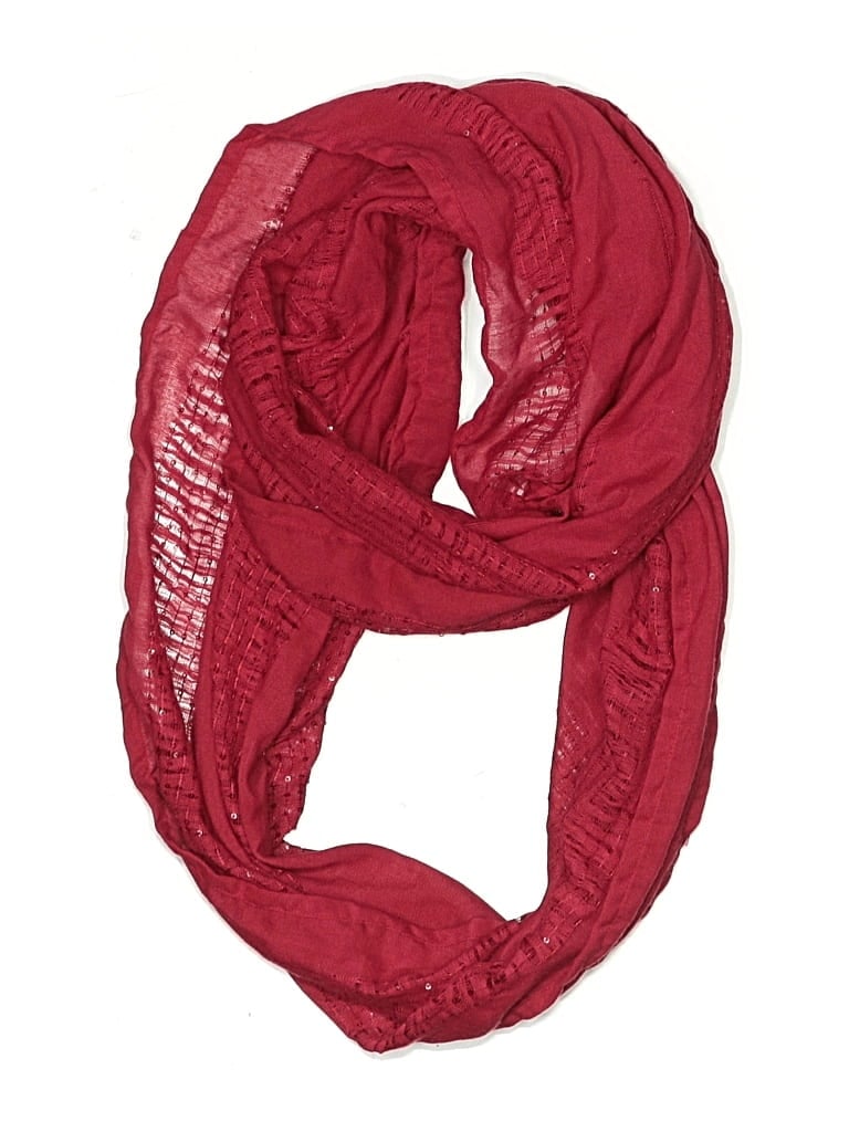 Pre-owned Unbranded Scarf In Red