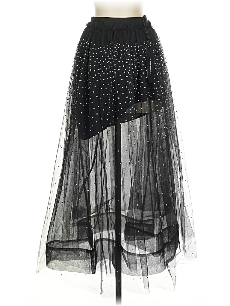 Pre-owned Bcbgmaxazria Formal Skirt In Black