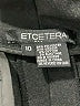 Etcetera Solid Black Dress Pants Size 10 - photo 6