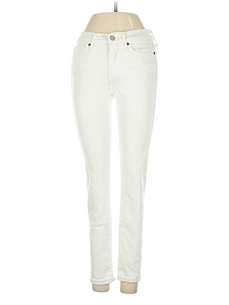 Pre-owned Banana Republic Factory Store Jeans In White