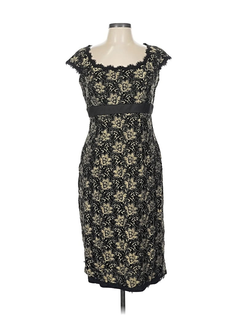 Pre-owned Tadashi Cocktail Dress In Gold