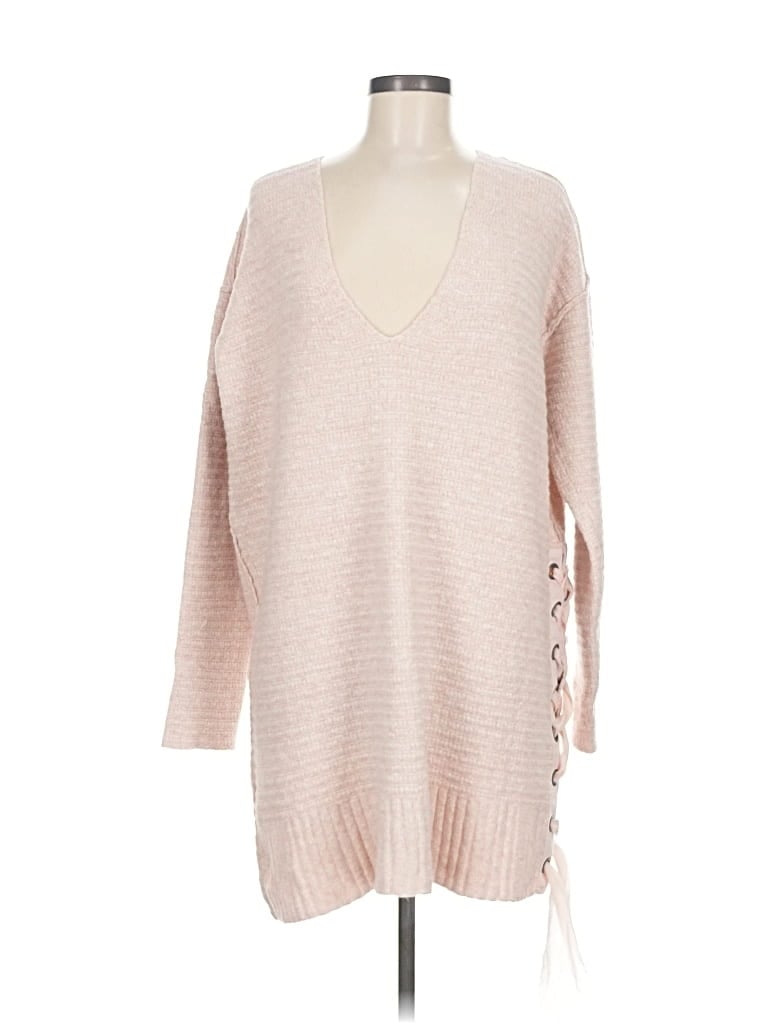 Pre-owned Free People Pullover Sweater In Pink
