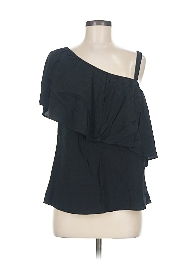 Pre-owned Sanctuary Sleeveless Blouse In Black
