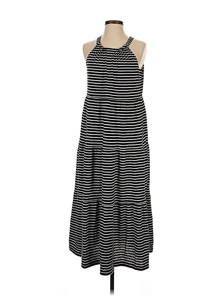 Pre-owned Max Studio Casual Dress In Black