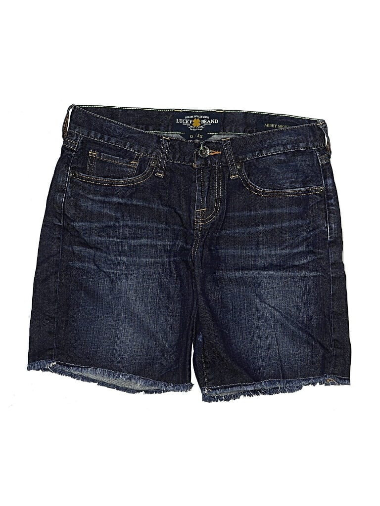 Pre-owned Lucky Brand Denim Shorts In Blue