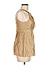 Dorothy Perkins Gold Sleeveless Blouse Size UK 10 / US 6 - photo 4
