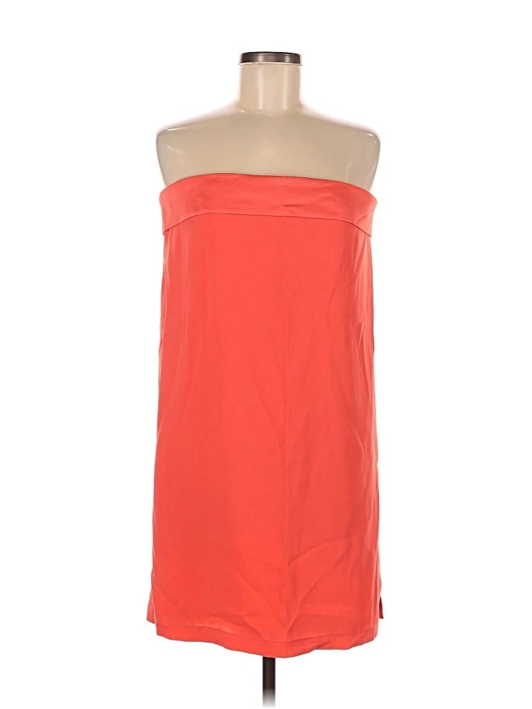 Pre-owned Bcbgmaxazria Cocktail Dress In Orange