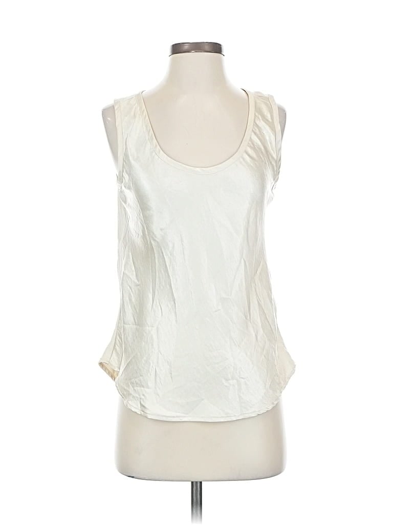 GAP Pre-owned Sleeveless Blouse In White