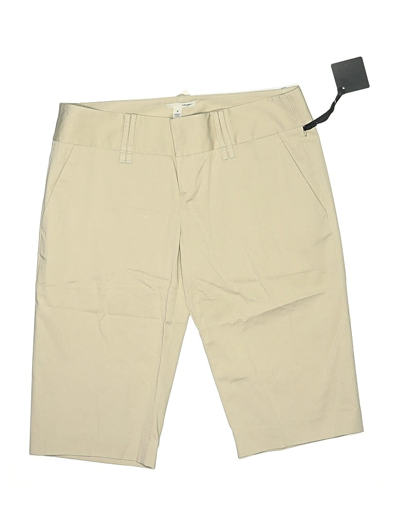 Pre-owned Halogen Khaki Shorts In Brown