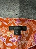 J.Crew 100% Ramie Orange Long Sleeve Blouse Size S - photo 7