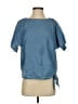 MICHAEL Michael Kors Blue Short Sleeve Blouse Size XS - photo 1
