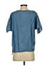 MICHAEL Michael Kors Blue Short Sleeve Blouse Size XS - photo 2