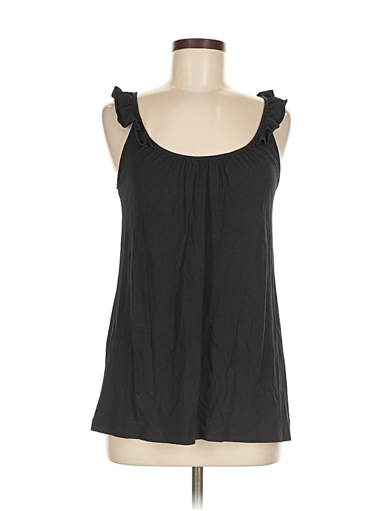 Pre-owned Gap Sleeveless Blouse In Black
