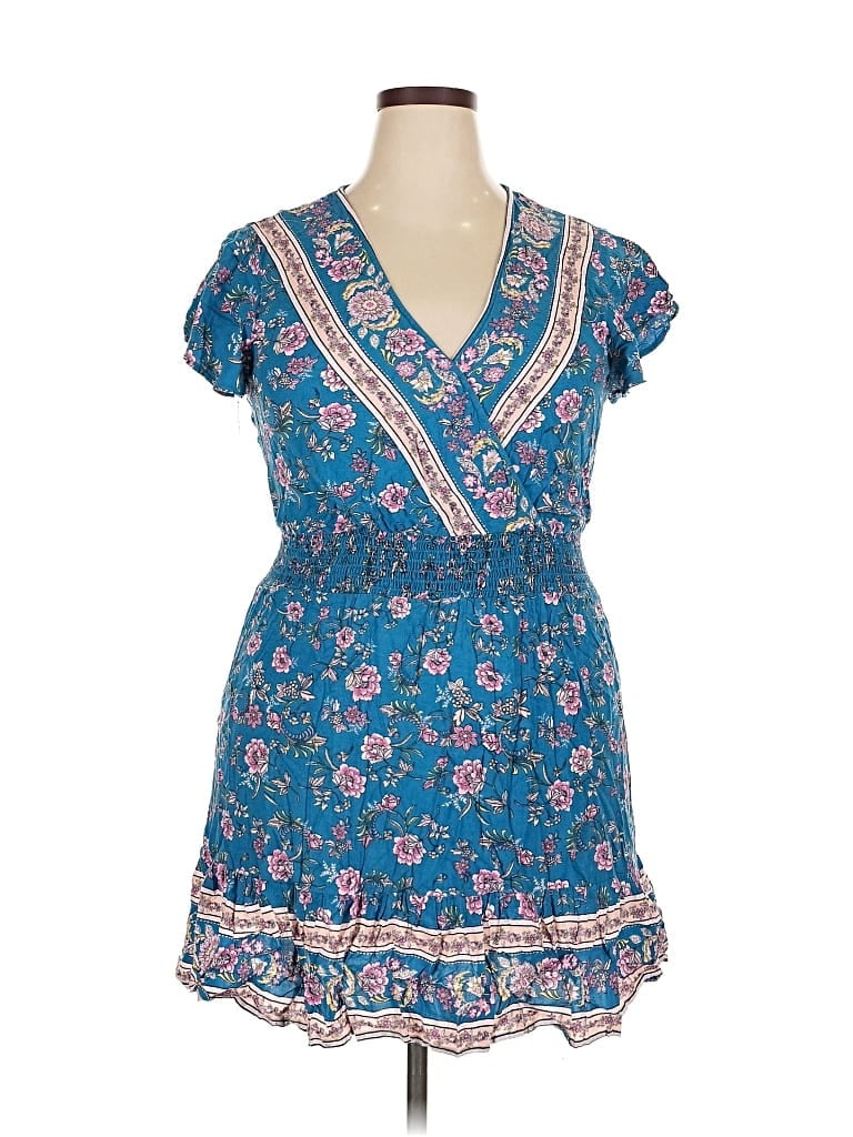 Pre-owned Bebop Casual Dress In Blue