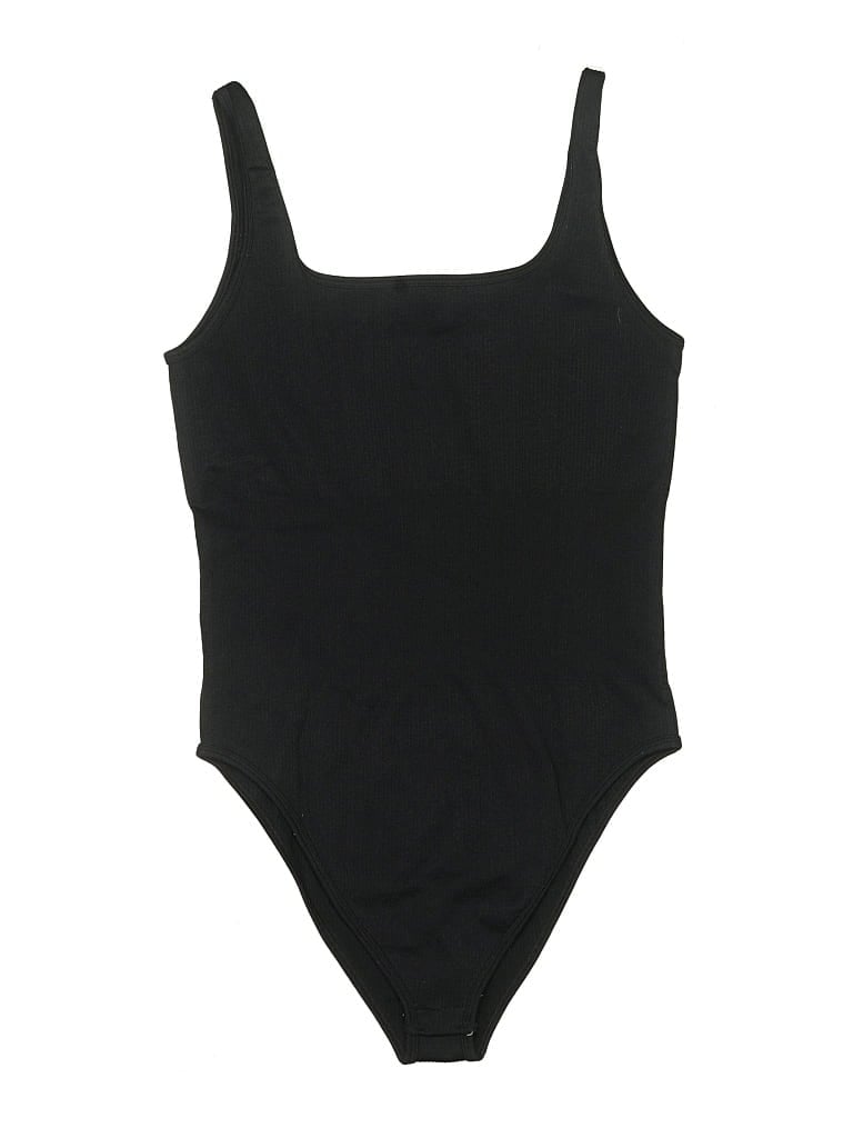 Pre-owned Oqq Bodysuit In Black