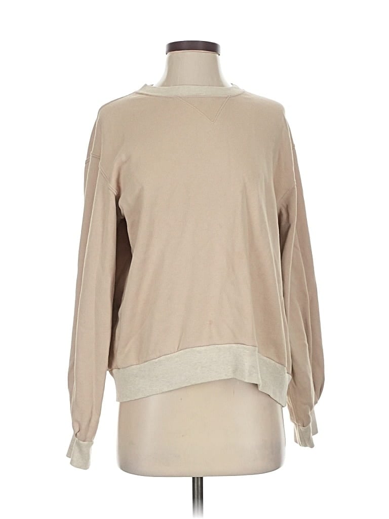 Pre-owned Abercrombie & Fitch Sweatshirt In Brown