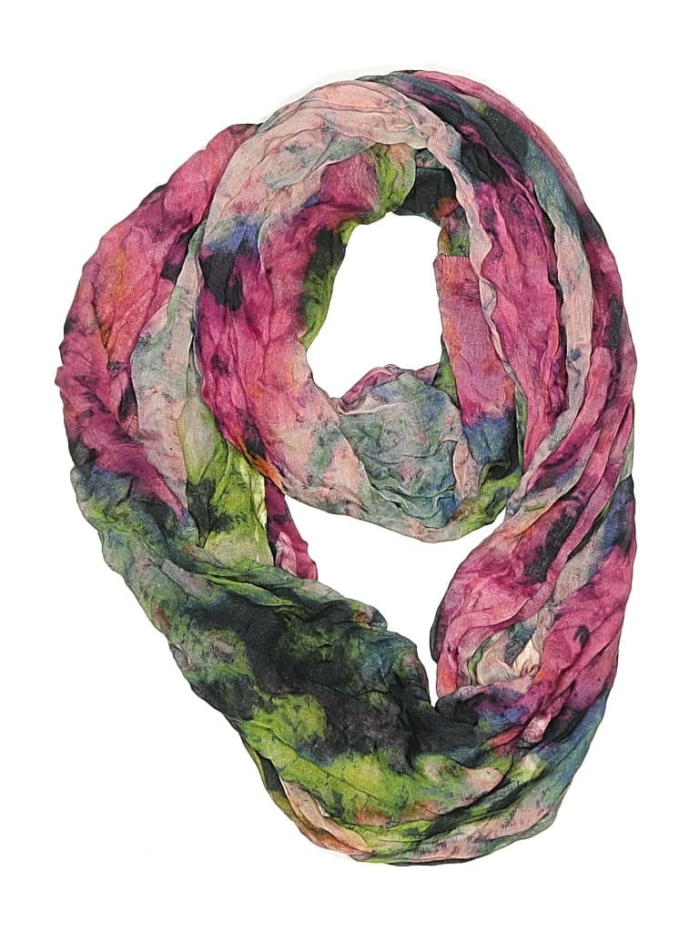Pre-owned Assorted Brands Scarf In Pink