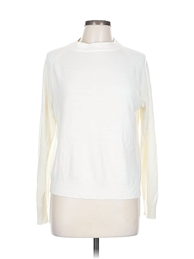 Pre-owned Studio Works Pullover Sweater In White