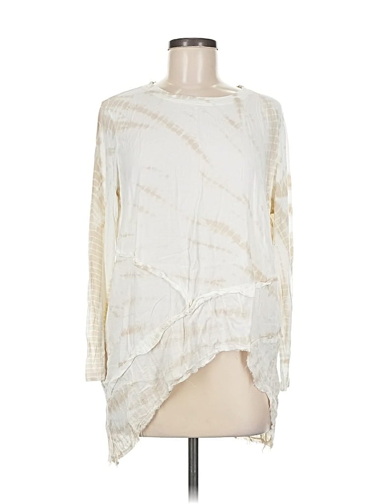 Click to view more detailed imagery on our partner's website Pre-owned Xcvi Long Sleeve T-shirt In White