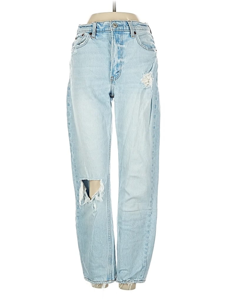 Pre-owned Abercrombie & Fitch Jeans In Blue